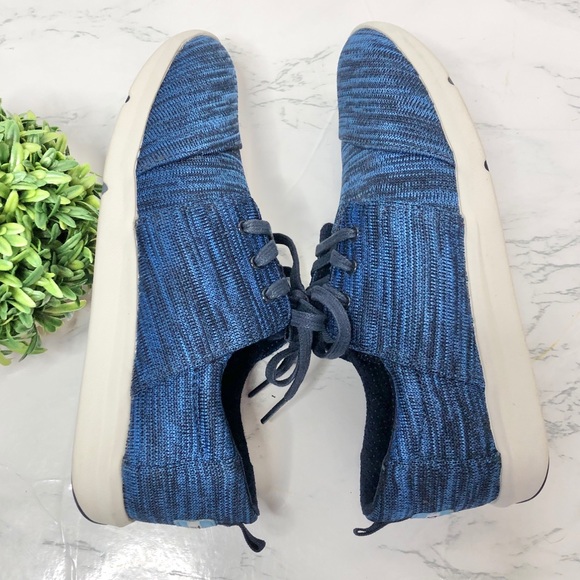 Tom’s lace up sneakers, classic knit marbeled blue - Picture 4 of 8